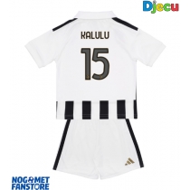 Juventus Pierre Kalulu #15 Domaci Dres za djecu 2026-27 Kratak Rukav (+ Kratke hlače)